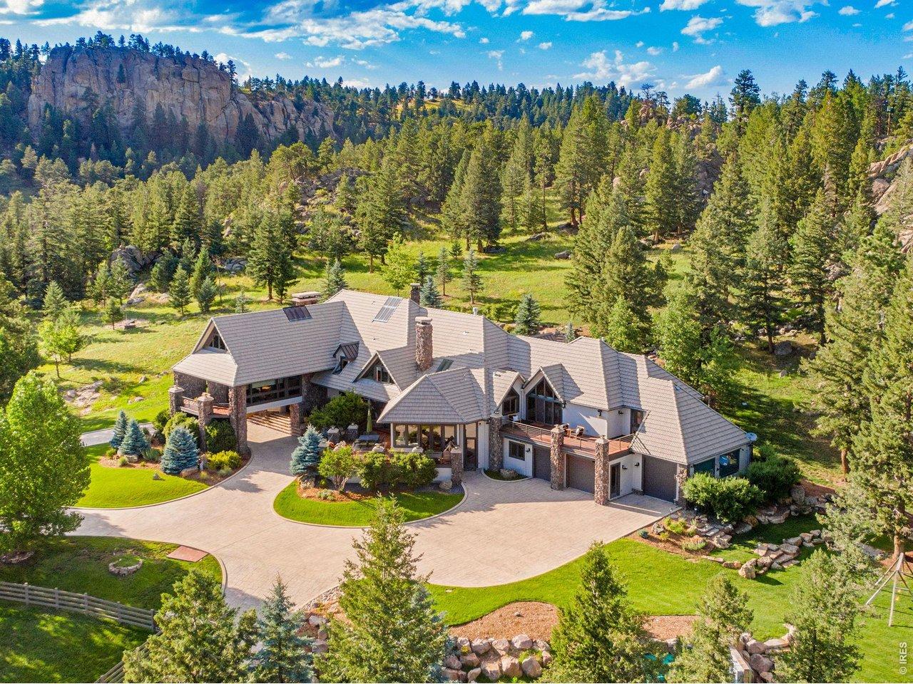 Image 2: The home is found at the end of a private and gated drive, surrounded by nature and wildlife Image 2: The home is found at the end of a private and gated drive, surrounded by nature and wildlife