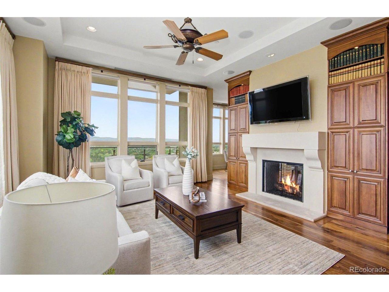 Image 1: Elegant living room with fireplace Image 1: Elegant living room with fireplace