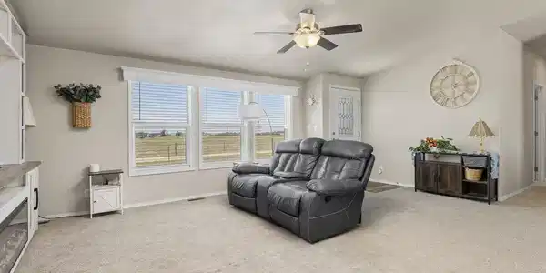 Image 3: Large Picture Windows Frame Peaceful, Unobstructed Views of your Land Image 3: Large Picture Windows Frame Peaceful, Unobstructed Views of your Land