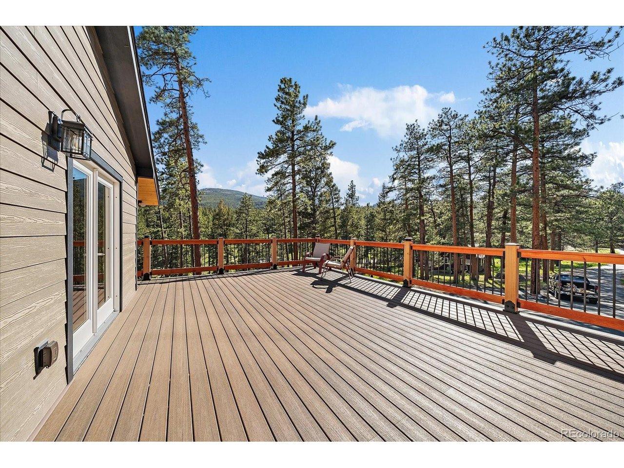 Image 4: Soak in the mountain views from this new beautiful deck! Welcome home! Image 4: Soak in the mountain views from this new beautiful deck! Welcome home!