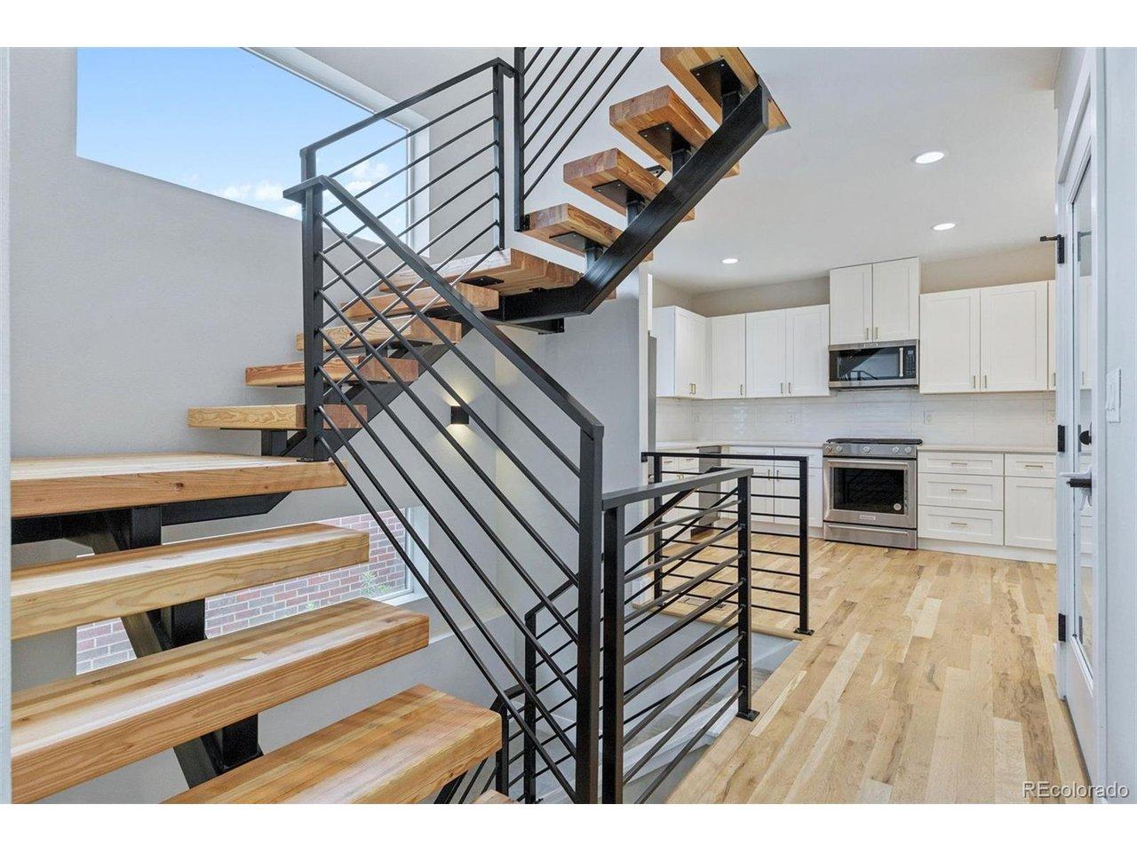 Image 2: striking floating staircase Image 2: striking floating staircase