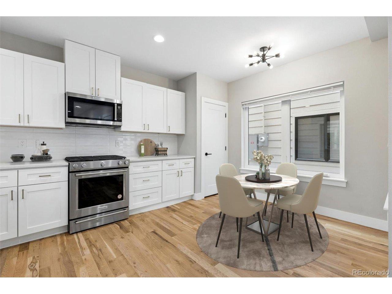 Image 4: Virtually staged main floor kitchen Image 4: Virtually staged main floor kitchen