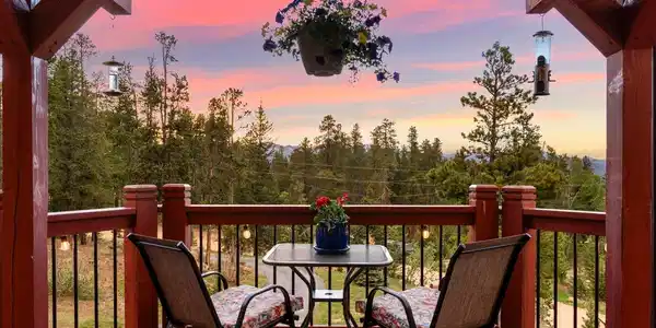Image 2: Magical sunsets from the wraparound deck