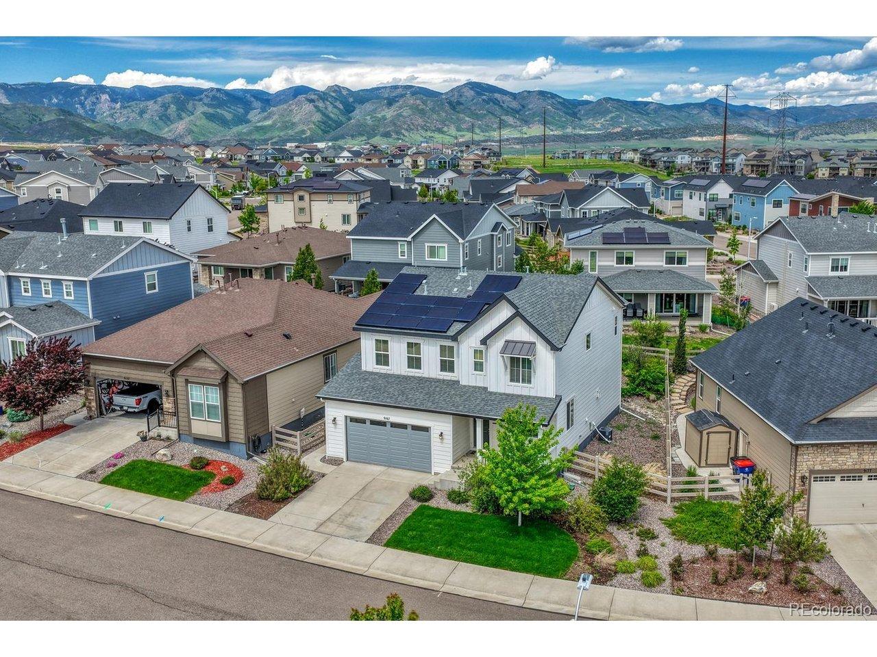 Image 2: Aerial view of home and beautiful mountain views. Image 2: Aerial view of home and beautiful mountain views.