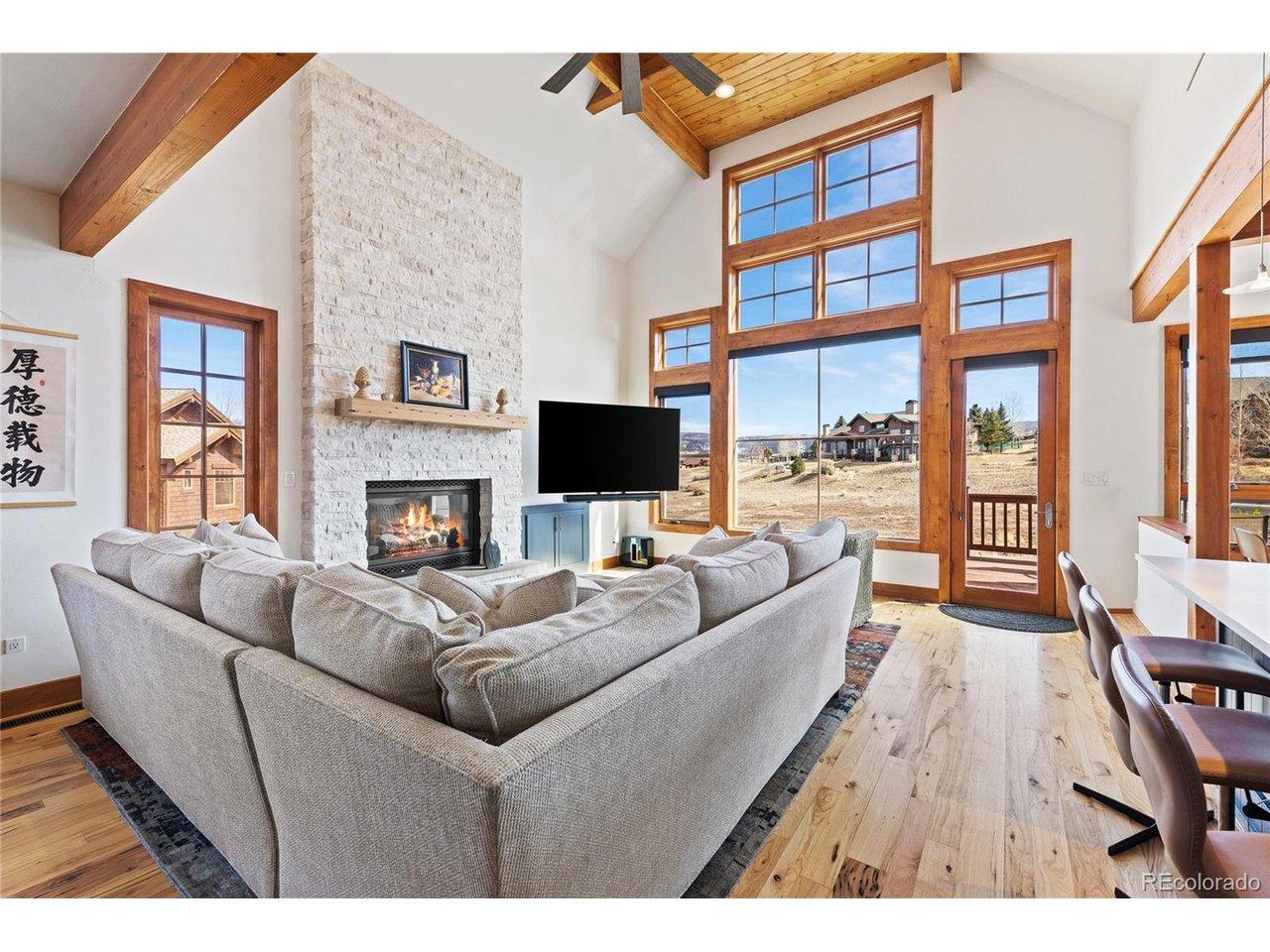 Image 1: stunning views of the golf course from living room