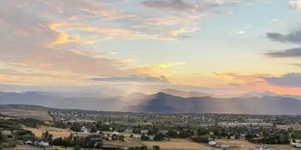 Image 3: Breathtaking panoramic mountain views stretch across the entire Front Range.