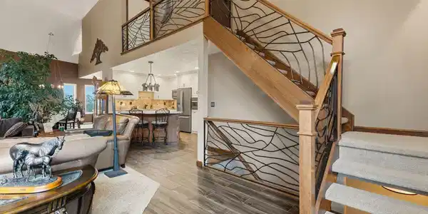 Image 2: One of a kind custom made handrail Image 2: One of a kind custom made handrail