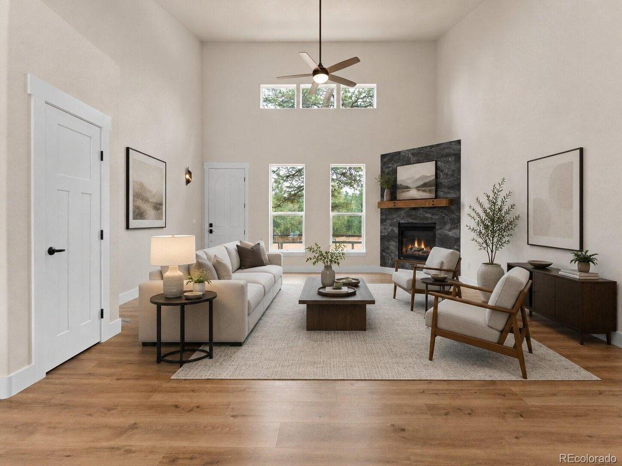 Image 3: living room - virtually staged Image 3: living room - virtually staged