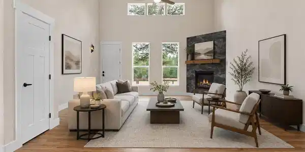 Image 3: living room - virtually staged Image 3: living room - virtually staged