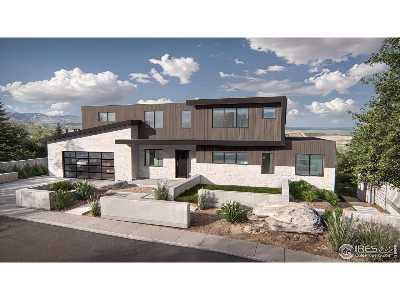 Image 2: 7,097-sqft, 5 en-suite bedrooms, main level office, 8 bathrooms, 3 car garage and 4 decks. Image is for rendering purposes only.