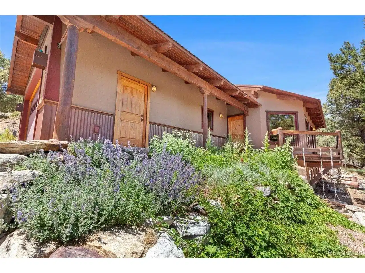 Image 1: Tucked out of the prevailing winds - a peaceful mountain retreat surrounded by mature pines and aspens. Image 1: Tucked out of the prevailing winds - a peaceful mountain retreat surrounded by mature pines and aspens.