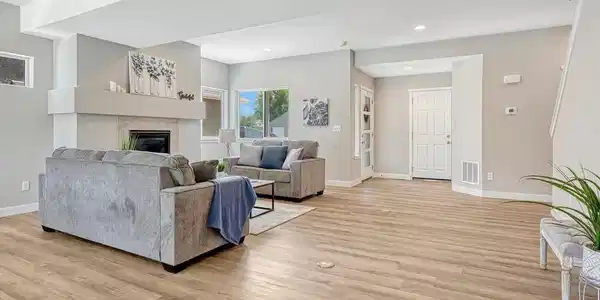 Image 3: 9 ft airy ceilings with your choice of durable and long lasting LVP. Choose your paint colors, too! Image 3: 9 ft airy ceilings with your choice of durable and long lasting LVP. Choose your paint colors, too!