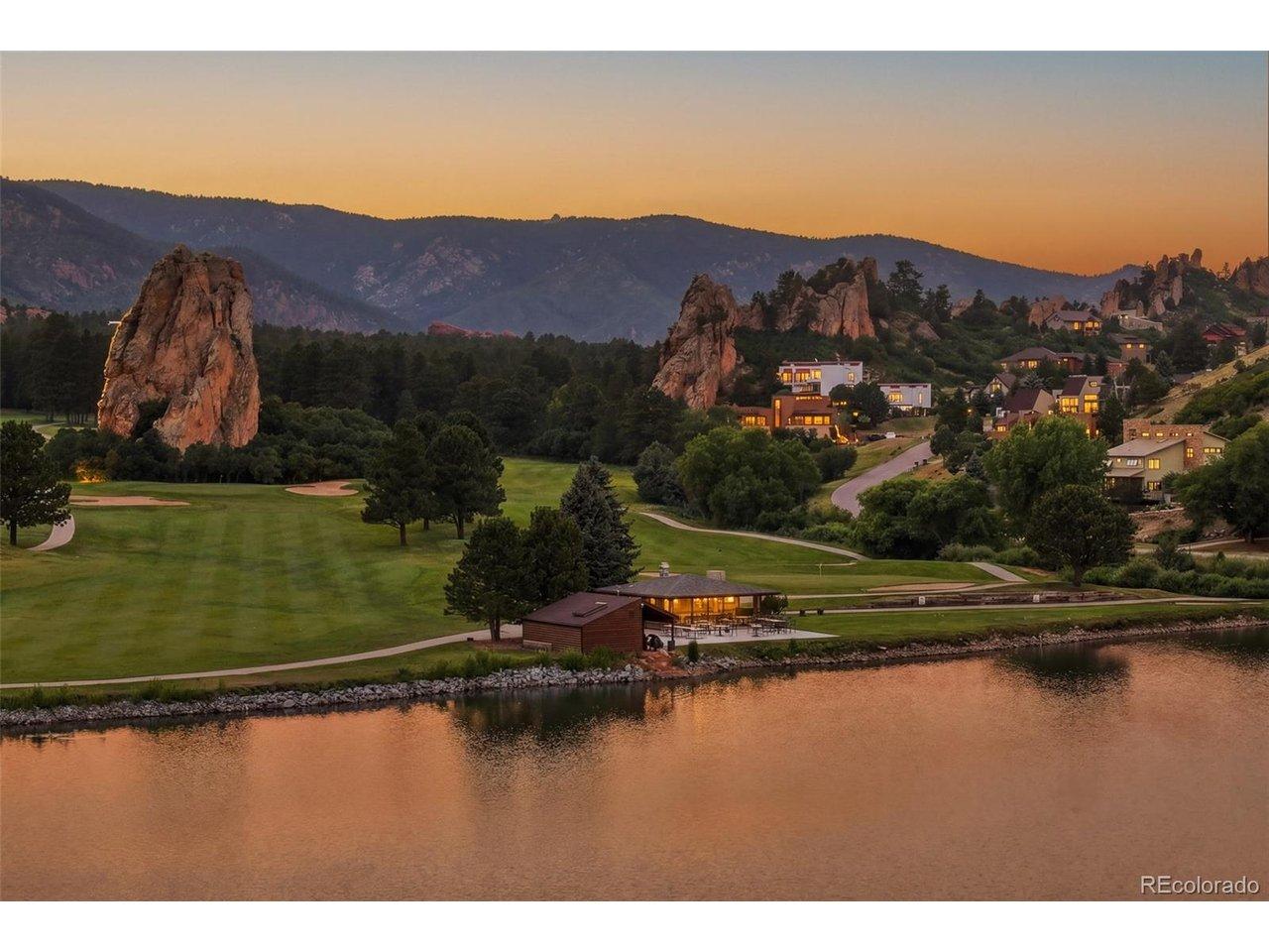 Image 2: A rare Perry Park setting where Lake Wauconda, the golf course, red rock formations, and sunset skies come together in one unforgettable view. Image 2: A rare Perry Park setting where Lake Wauconda, the golf course, red rock formations, and sunset skies come together in one unforgettable view.