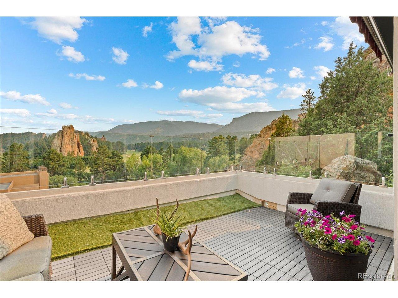 Image 4: Multiple outdoor living spaces frame the surrounding rock formations, golf course, and foothill views, creating a private place to relax above the landscape. Image 4: Multiple outdoor living spaces frame the surrounding rock formations, golf course, and foothill views, creating a private place to relax above the landscape.