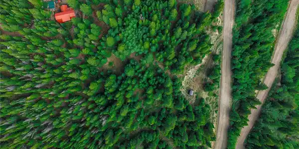 Image 4: aerial looking down