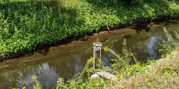 Image 4: Property has Water Rights through Farmer's Highline Canal. This is the head gate located at the west end of the property.