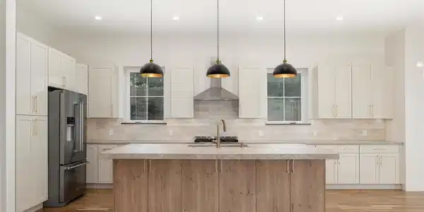 Image 2: Kitchen view from the family room.