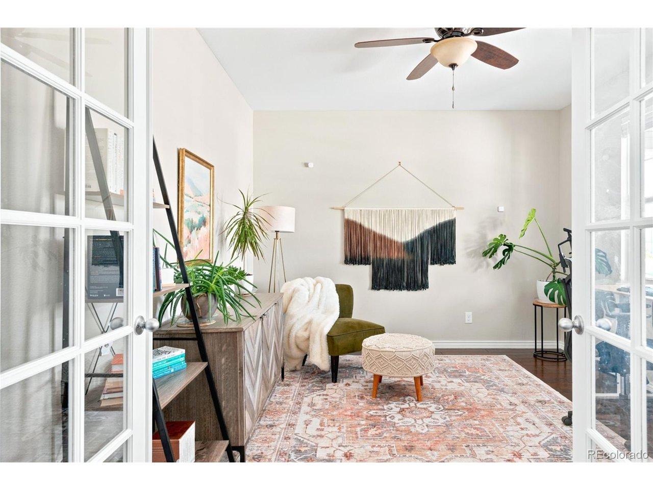 Image 4: French doors invite you into a spacious office Image 4: French doors invite you into a spacious office