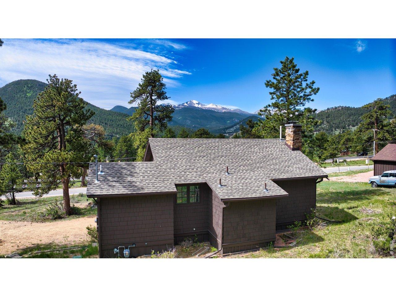 Image 4: With a view of Longs Peak, 1731 High Drive is located immediately outside the eastern border of Rocky Mountain National Park. It sits near the Fall River corridor, just a mile or two from the Beaver Meadows entrance to RMNP. Image 4: With a view of Longs Peak, 1731 High Drive is located immediately outside the eastern border of Rocky Mountain National Park. It sits near the Fall River corridor, just a mile or two from the Beaver Meadows entrance to RMNP.