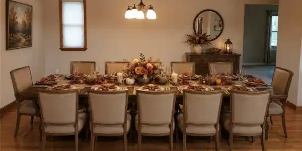 Image 4: Virtually Staged to Host Thanksgiving Dinner Image 4: Virtually Staged to Host Thanksgiving Dinner