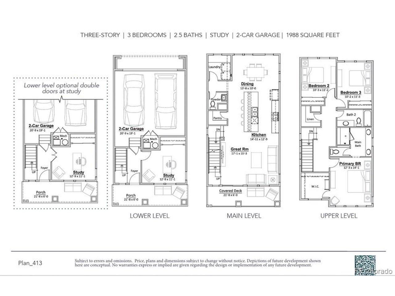 Image 2: 413 Floor plan