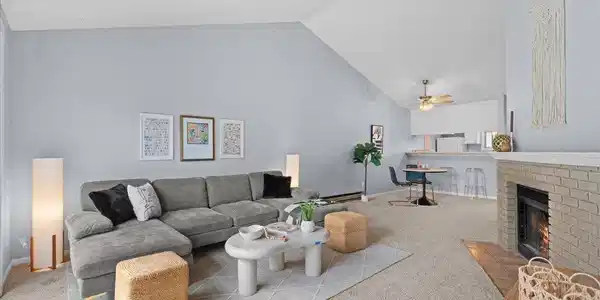 Image 2: Brand new carpet and fresh paint throughout living spaces