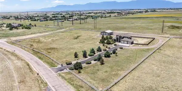 Image 3: Aerial View - Property is Fully Fenced with Detached Structure. Image 3: Aerial View - Property is Fully Fenced with Detached Structure.