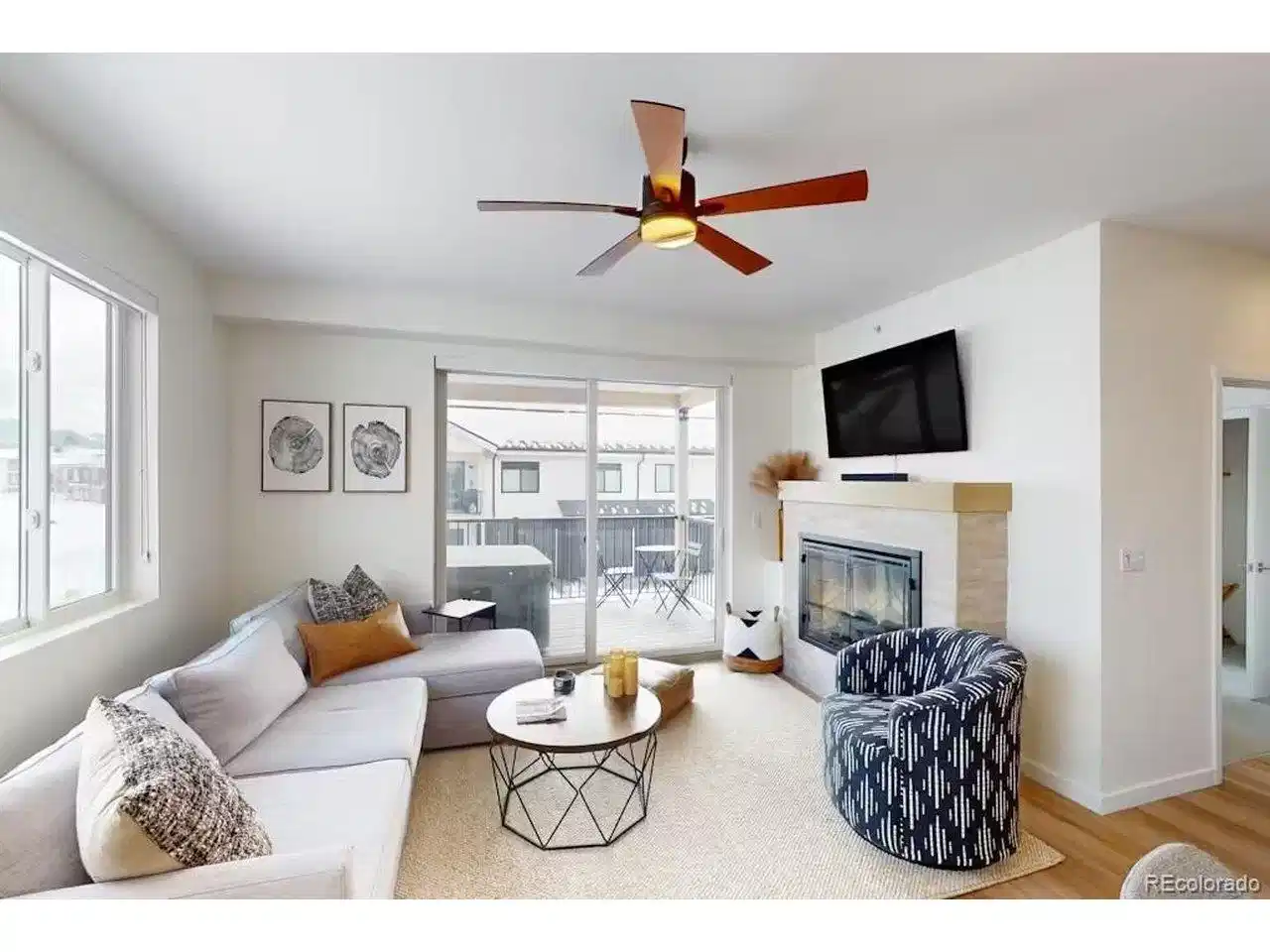 Image 1: Living Room with abundant light and views of mtns -including Winter Park Image 1: Living Room with abundant light and views of mtns -including Winter Park