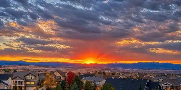 Image 3: The homeowner took this picture one evening from their deck Image 3: The homeowner took this picture one evening from their deck