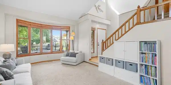 Image 3: Living Room Flooded with Natural Light