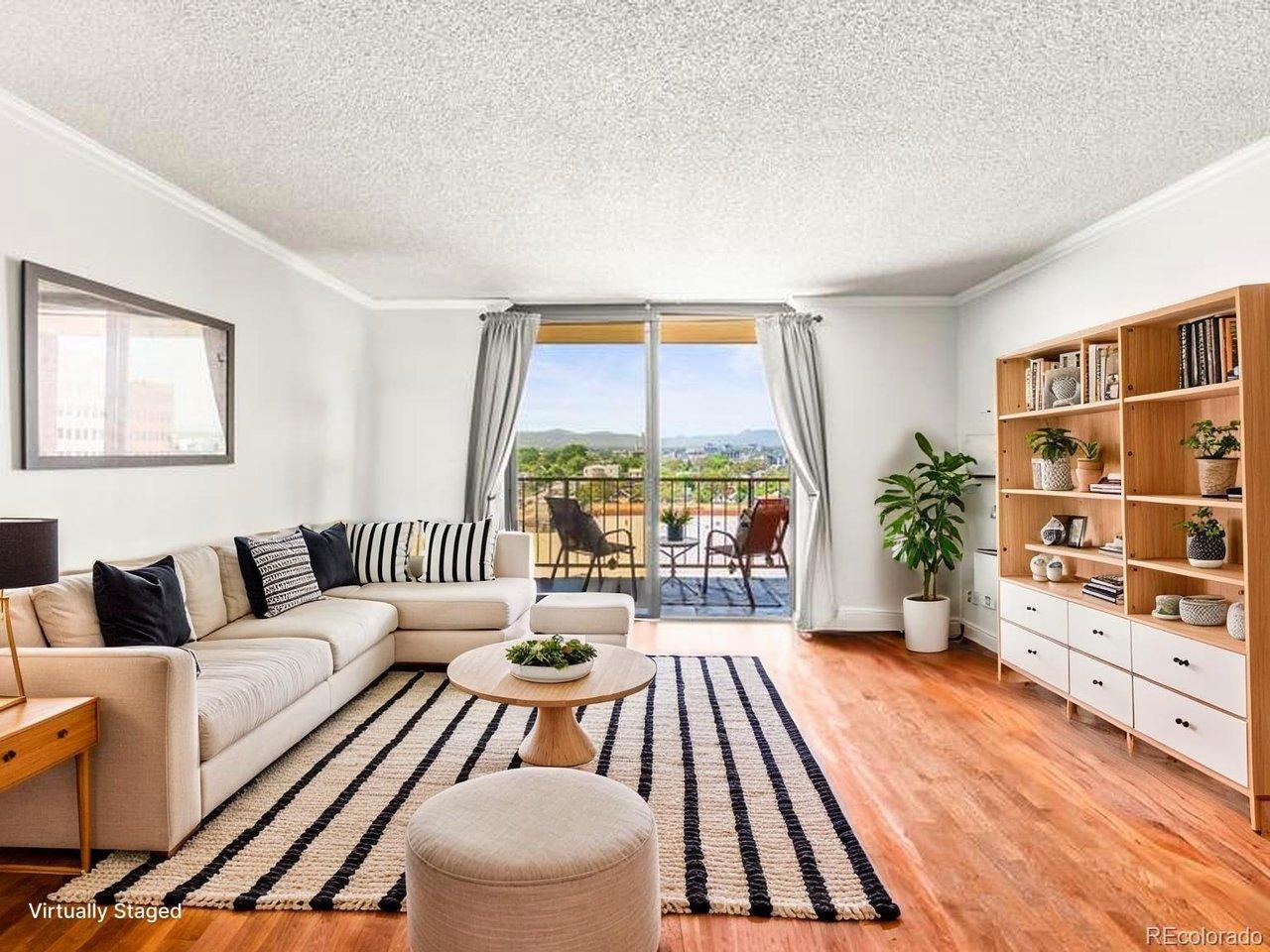 Image 1: Living Room - Layout #1 - Digitally Staged Photo Image 1: Living Room - Layout #1 - Digitally Staged Photo