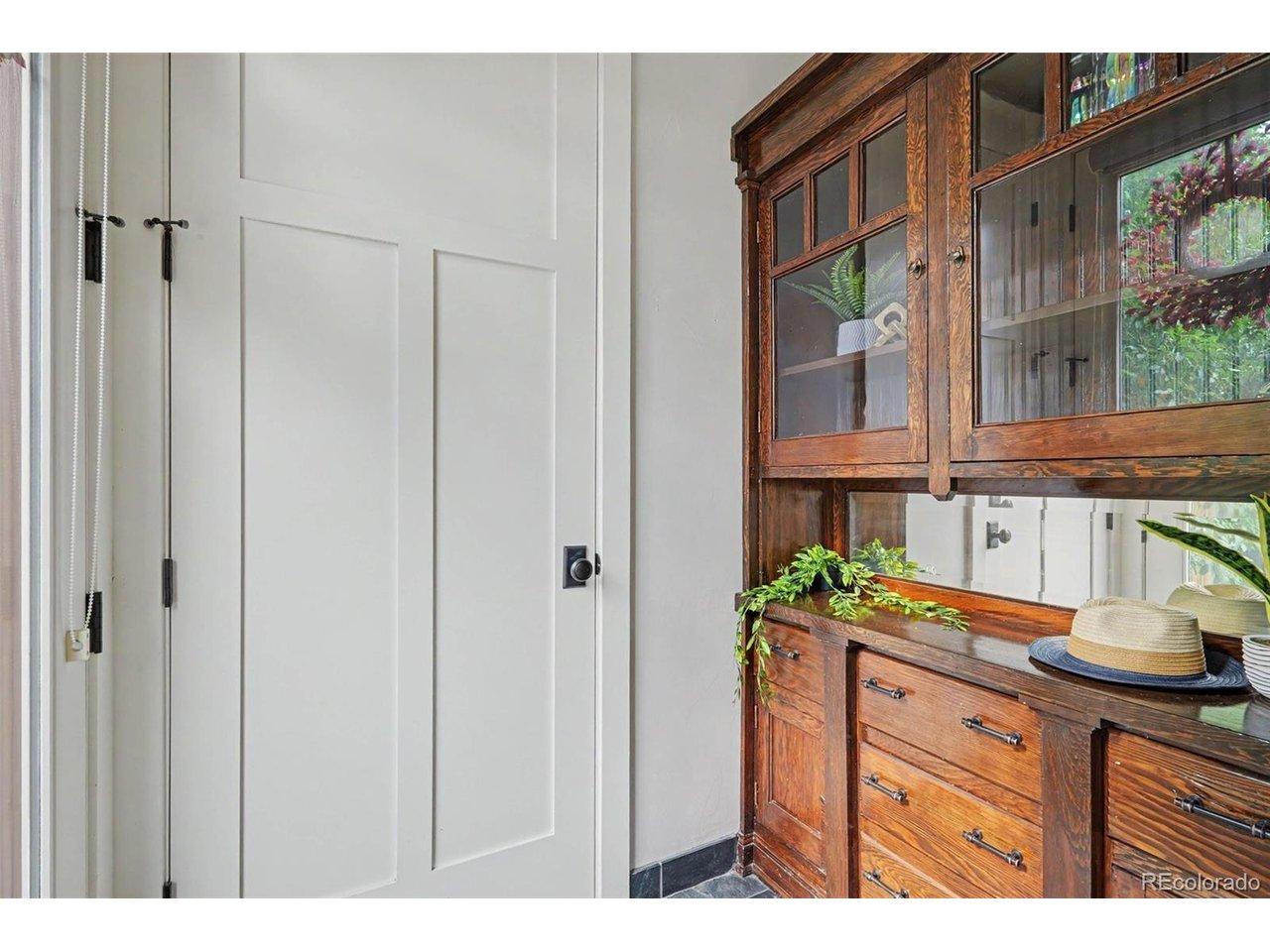 Image 3: This stunning hutch was pulled from the original home prior to the new build...Just one of the things that pulls the feel of "nothing else like it".