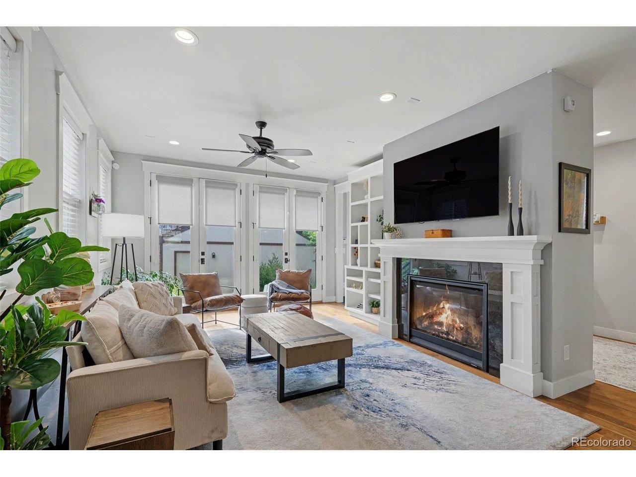 Image 4: Details made to be discovered...two sets of 10-foot french doors set the scene...