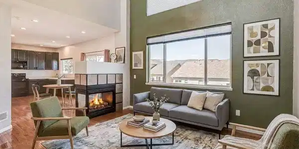 Image 2: virtually staged - living room Image 2: virtually staged - living room