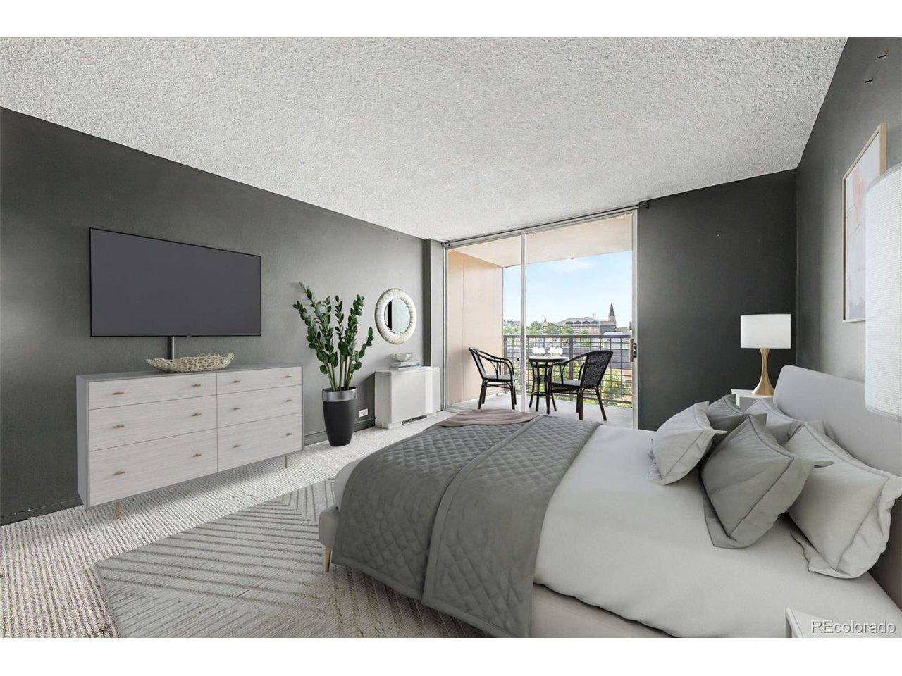 Image 3: Virtually Staged Bedroom