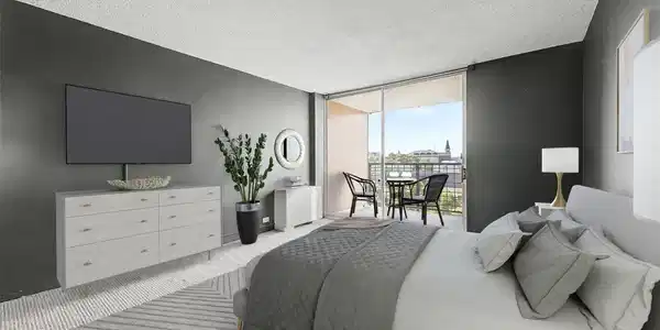 Image 3: Virtually Staged Bedroom Image 3: Virtually Staged Bedroom