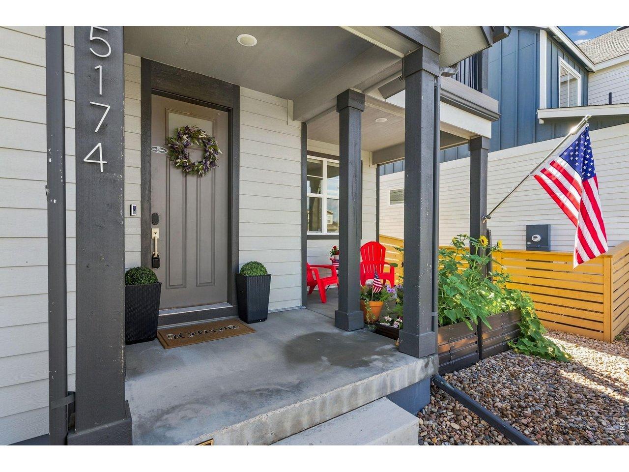 Image 3: Inviting Front Porch w/Sitting Area Image 3: Inviting Front Porch w/Sitting Area