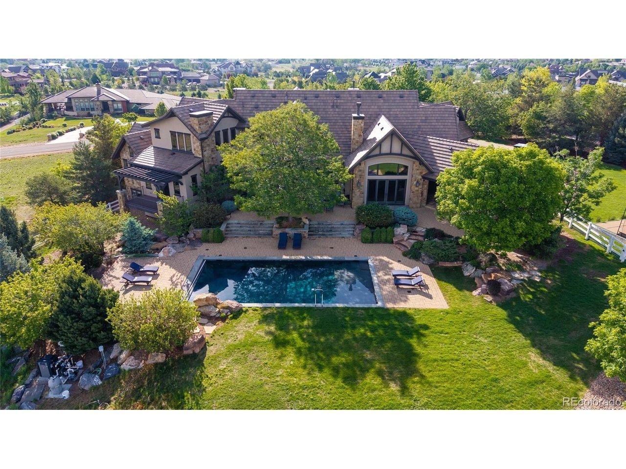 Image 4: This 2.63-acre retreat boasts a stunning pool, sports court and multiple entertainment areas all set against the breathtaking backdrop of the Colorado Front Range Image 4: This 2.63-acre retreat boasts a stunning pool, sports court and multiple entertainment areas all set against the breathtaking backdrop of the Colorado Front Range