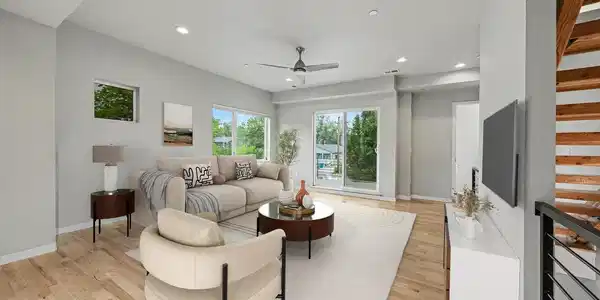 Image 3: Living Room (2nd Level) Virtually staged Image 3: Living Room (2nd Level) Virtually staged