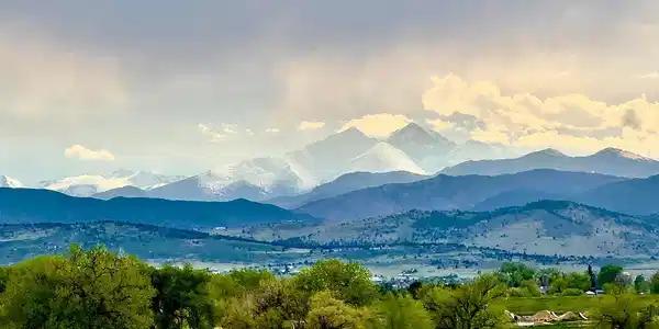 Image 3: Incredible unobstructed mountain views from back deck!