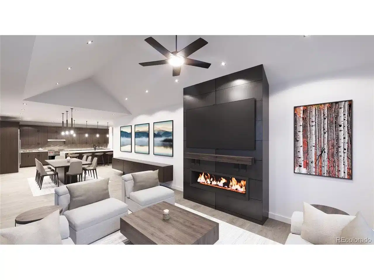 Image 1: Welcome to Prime Lofts, Frisco's newest Main Street development. Rendering only. Actual finishes are selected by the buyer and layout varies throughout the residences.