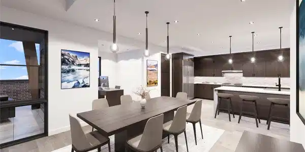 Image 3: Rendering only. Actual finishes are selected by the buyer and layout varies throughout the residences.