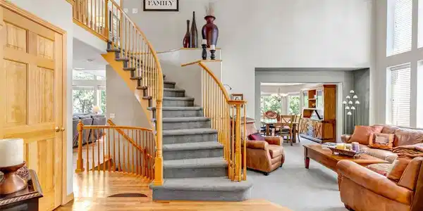 Image 2: View from the front door when you enter the home.