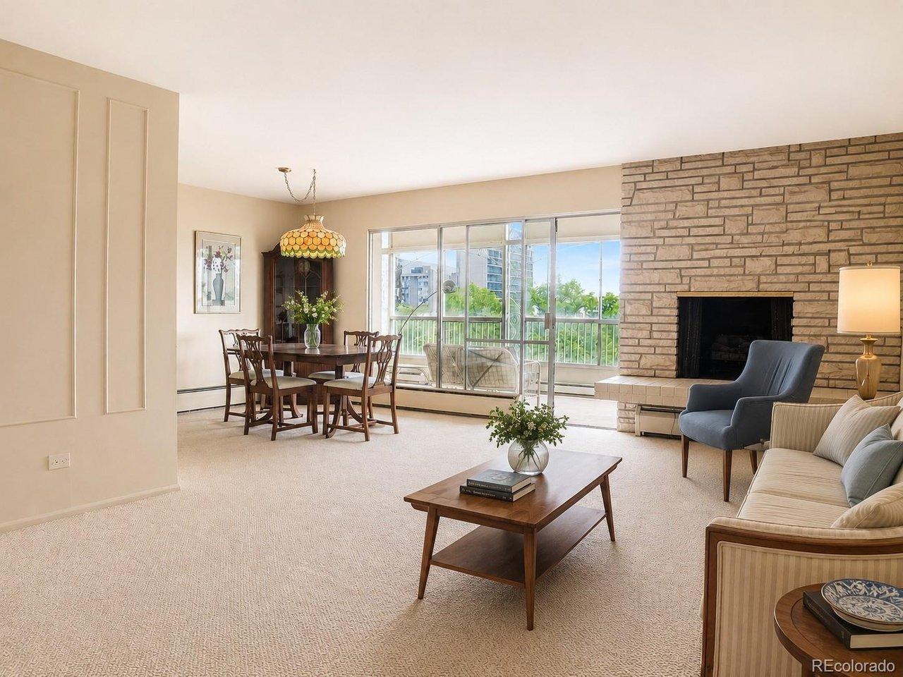 Image 4: Welcoming living room and formal dining room. (Partially virtually staged.) Image 4: Welcoming living room and formal dining room. (Partially virtually staged.)