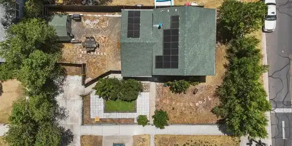 Image 3: Aerial view of home and lot. Image 3: Aerial view of home and lot.