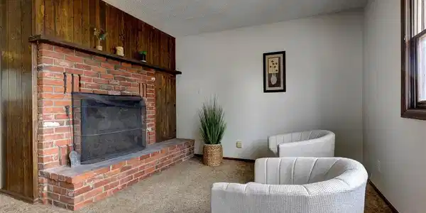 Image 4: Entertain in front of your fireplace. Image 4: Entertain in front of your fireplace.