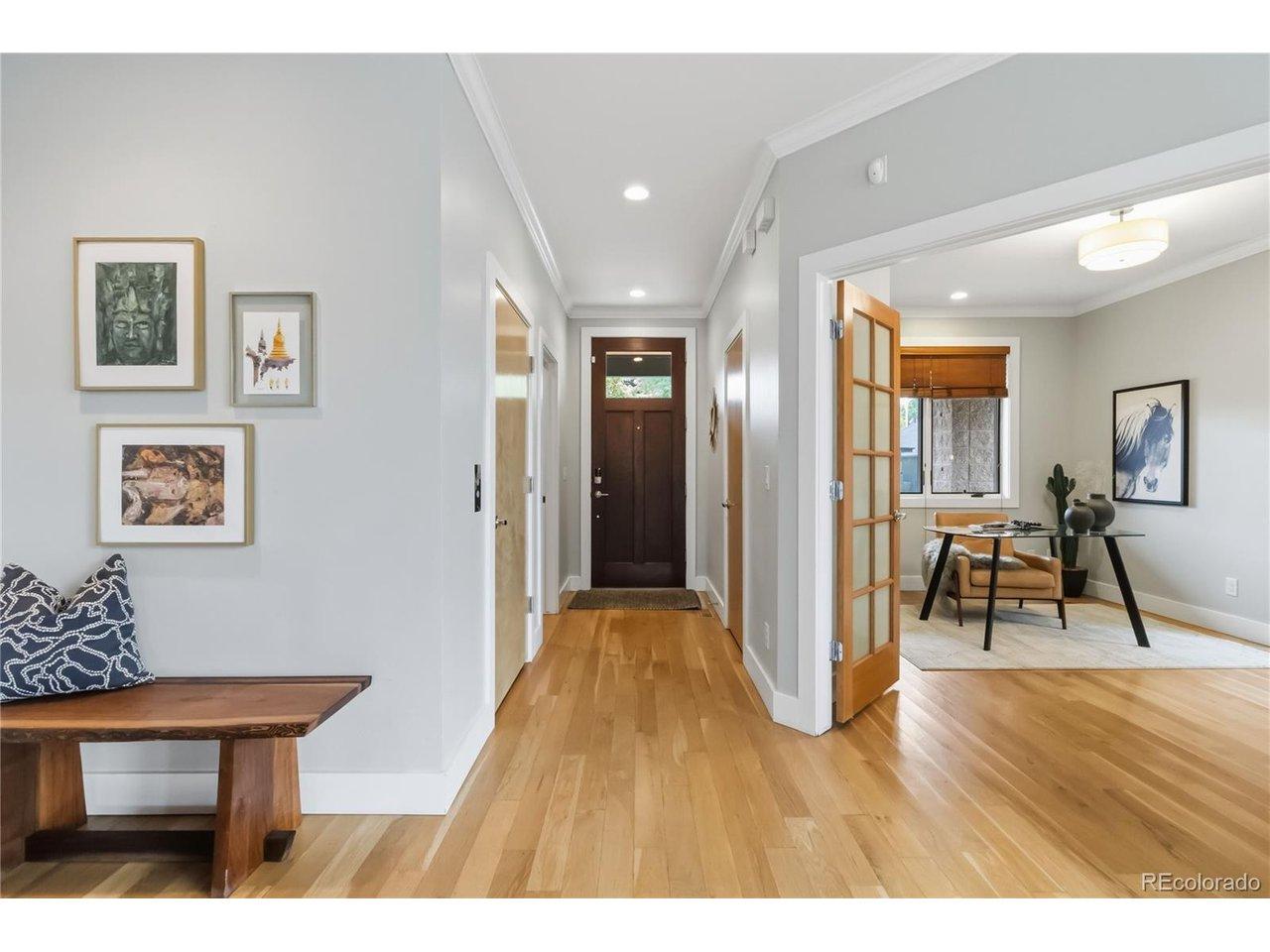 Image 3: Entry hall with main level bedroom/office Image 3: Entry hall with main level bedroom/office