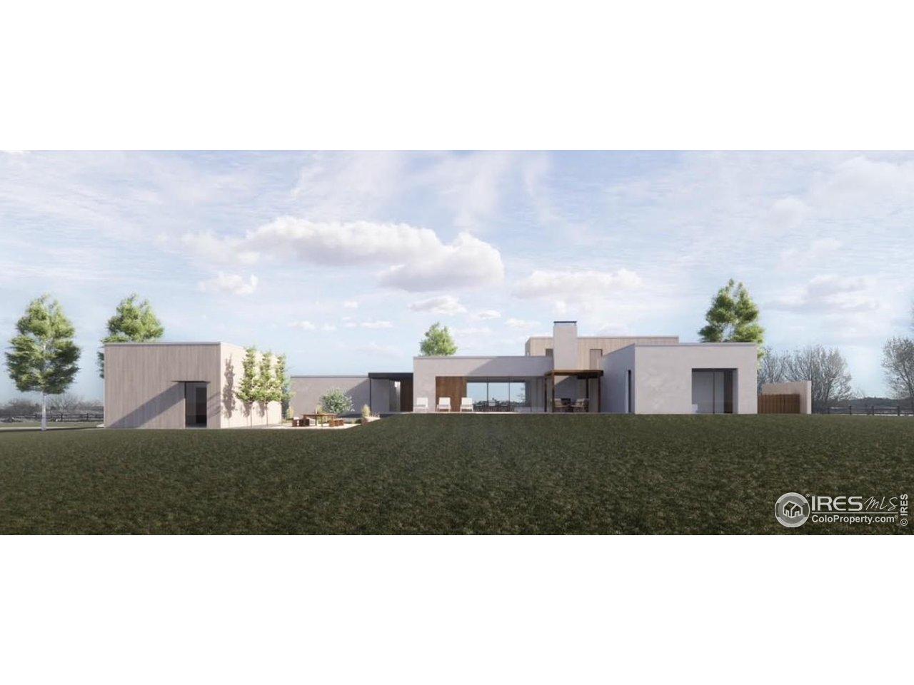 Image 3: West Facing Rendering / Plans Included