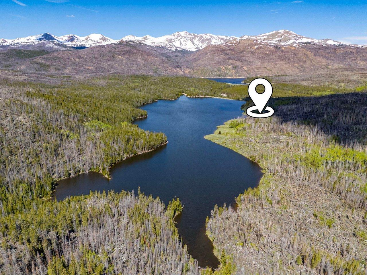 Image 3: Rare Lakefront Acreage with Extensive Frontage Along Barnes Meadow Reservoir