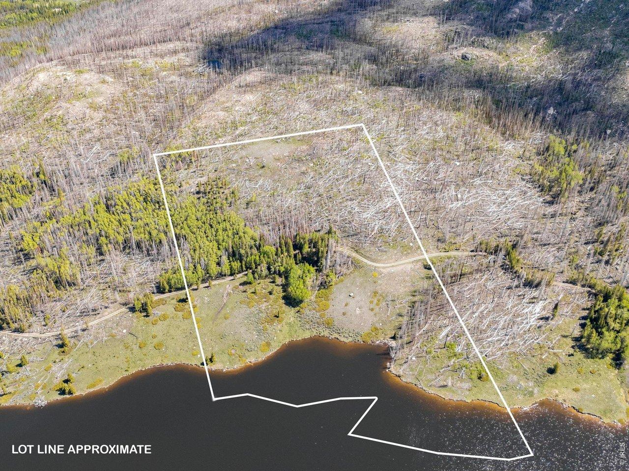 Image 4: Approximate Property Location Shown - 16 Acres with Direct Frontage on Barnes Meadow Reservoir